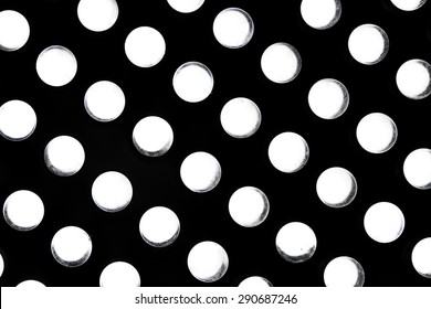 Light of polka dot pattern