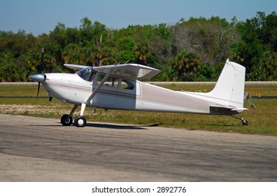 Light Private Airplane Cessna 180