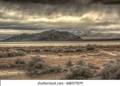 Light Rain In The Black Rock Desert