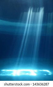 Light Rays Shining Through Water, Great For Your Design