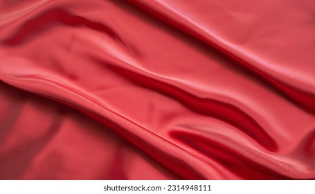 light red silk texture background, High quality photo - Shutterstock ID 2314948111