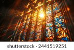 Light of Resurrection: Stained Glass Easter Window