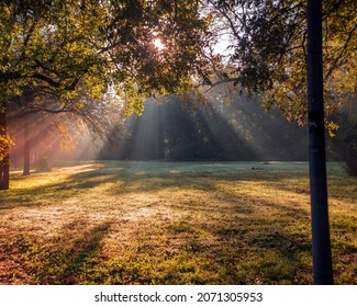 Light And Shadow Looking Through God's Window