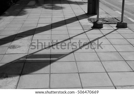 Similar – Image, Stock Photo cinema day High heels Wait