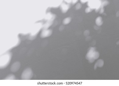 light and shadow on white wall - Shutterstock ID 520974547