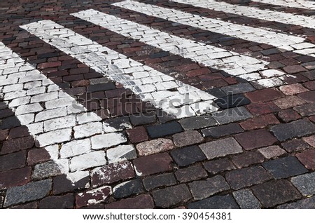 Similar – Image, Stock Photo all over Pedestrian