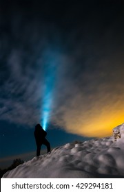 light to the sky