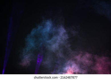Light and smoke at the concert - Shutterstock ID 2162487877