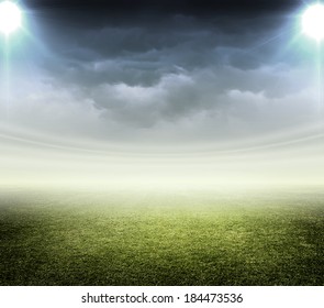 light of stadium