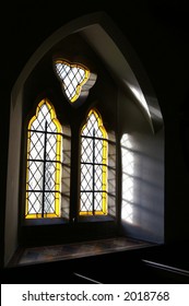 Light Streaming Through Church Window