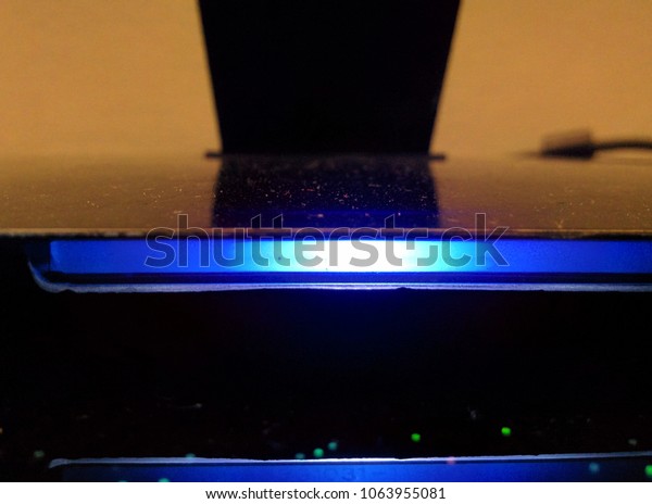 under monitor light