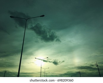 Light of the sun.
