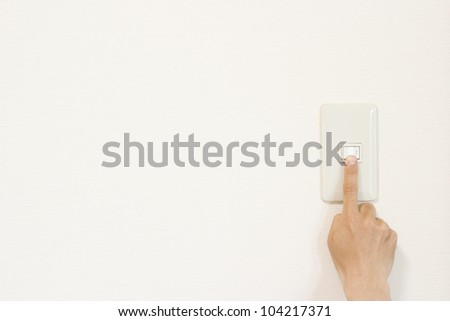 Light switch on and off