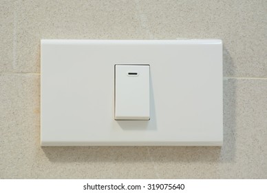 Light Switch On Switchboard Stock Photo 319075640 | Shutterstock