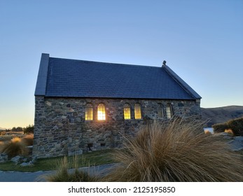 Light Through The Window Of A Church