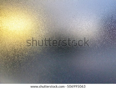 Light through window Opaque glass