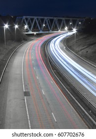 light trails