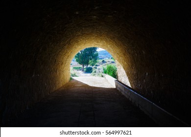 Light in a tunnel
