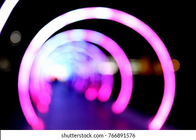 light tunnel with led