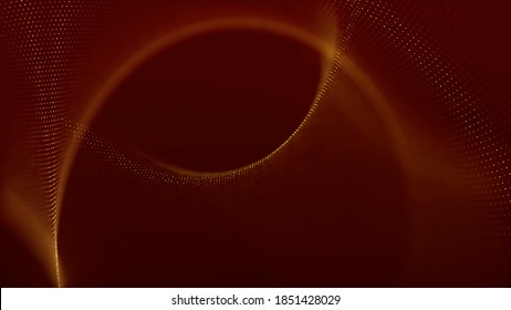 Light wave texture showing loop holes