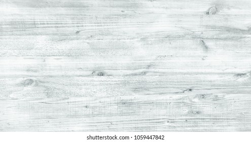 Light white wash soft wood texture surface as background. Grunge whitewashed wooden planks table pattern top view