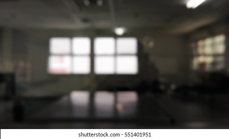 Light From A Window In A Dark Room