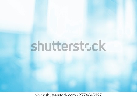 LIGHT WINDOW OFFICE BACKGROUND, BLURRED WORK PLACE DESIGN, BLUE INTERIOR BLUR WITH LIGHTNINGS AND DAY LIGHT REFLECTIONS FROM THE WINDOW, MEDICAL OFFICE BACKDROP, STORE DESIGN, SHOP INTERIOR TEMPLATE, BUSINESS ROOM SPACE PATTERN