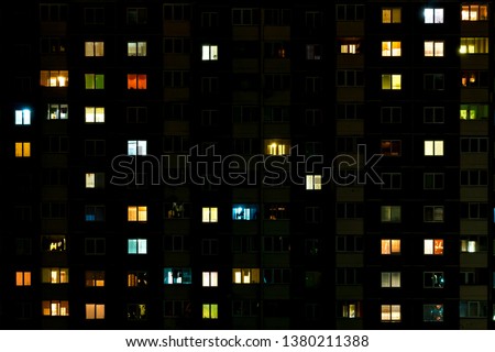 Similar – Image, Stock Photo Large building façade with old canopy