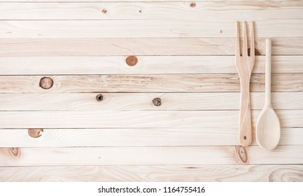 Light Wood Texture Background. Flat Lay, Top View