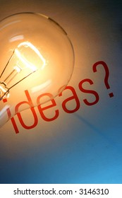 lightbulb and ideas