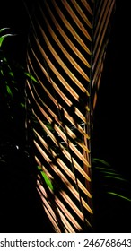 Lighted leaves