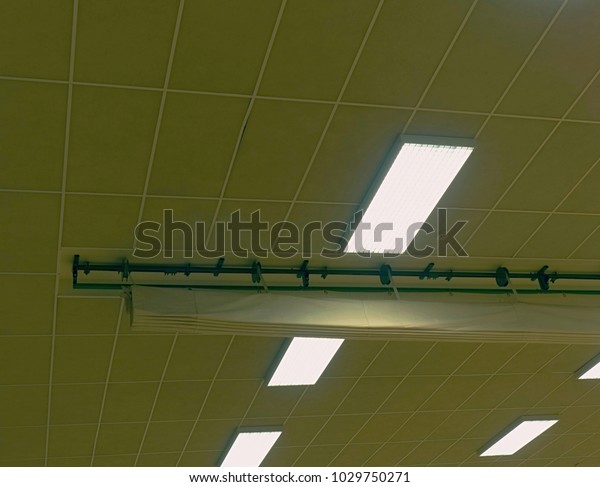 Lighted Panel Mercury Fluorescent Lamp Tubes Stock Photo Edit Now