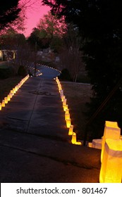 Lighted path