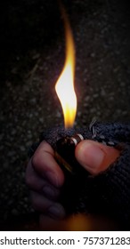 Lighter close up