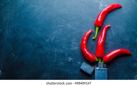 Lighter and pepper