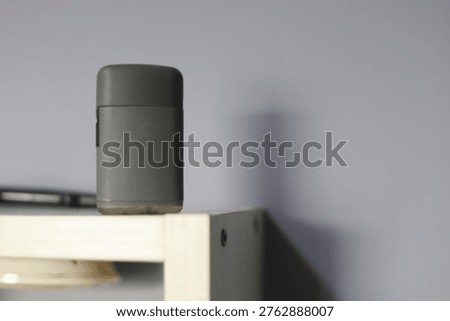 Lighter, usual object tool for cigarettes smokers