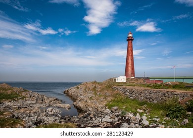 Lighthouse In Andenes, Vesteralen, Norway