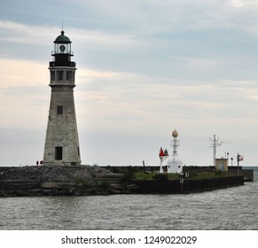 Lighthouse In Buffalo Ny Harbor