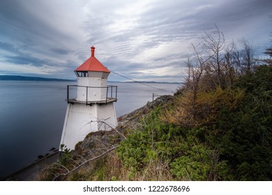 Lighthouse By The Trondheimsfjord