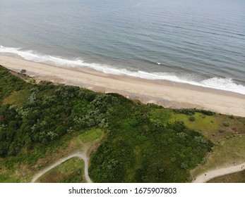 Lighthouse Cape Cod Aerial By Drone