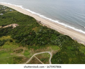 Lighthouse Cape Cod Aerial By Drone