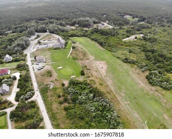 Lighthouse Cape Cod Aerial By Drone