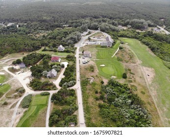 Lighthouse Cape Cod Aerial By Drone