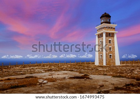 The lighthouse of Cape Sainte Marie, the southernmost point of Madagascar