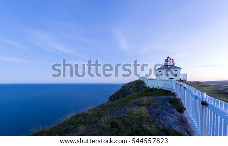 Lighthouse at Cape Spear, Newfoundland