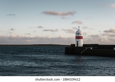 Lighthouse In Castletown, Isle Of Man