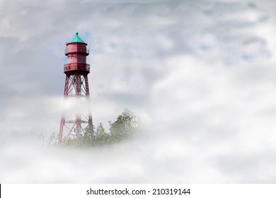 Lighthouse in the Clouds