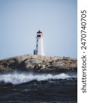 The lighthouse at Peggy’s Cove