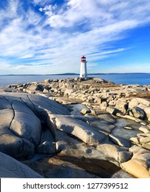 Lighthouse Peggy’s Cove Ocean 