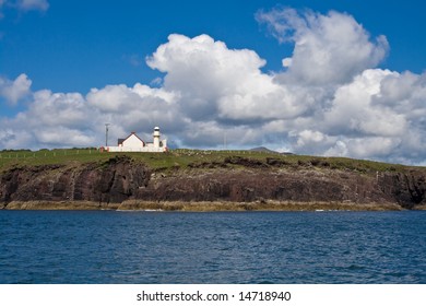 The Lighthouse In Dingle, Ireland.